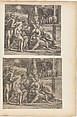 The Adoration of the Shepherds, Giovanni Jacopo Caraglio Italian, Engraving
