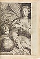 Madonna of the Rose, Anonymous, Italian, 16th to 17th century Italian, Engraving