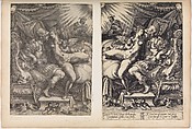 Mars and Venus, Giovanni Battista Scultori  Italian, Engraving