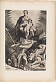 The Vision of St. Jerome, Giulio Bonasone  Italian, Engraving