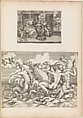 A Nereid Riding a Sea Centaur Accompanied by Other Sea Creatures, Angiolo Falconetto (Italian, active ca. 1555–67), Etching with drypoint; first state of two