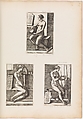 Grammar, from The Seven Liberal Arts, plate 1, Monogrammist B  Italian, Engraving