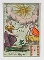 Hab.t de Hapae, from the playing cards (for quartets) "Costumes des Peuples Étrangers", Anonymous, French, 18th century French, Etching and hand coloring (watercolor)