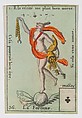 La Fortune, from the playing cards (for quartets) "Costumes des Peuples Étrangers", Anonymous, French, 18th century French, Etching and hand coloring (watercolor)
