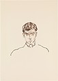 Portrait of Paris von Gütersloh, Egon Schiele Austrian, Lithograph