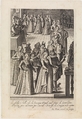 Le feste o balli from Habiti d'huomeni et donne Venetiane, Giacomo Franco  Italian, Engraving