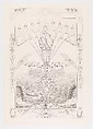 Night, from the series The Times of the Day, Philipp Otto Runge German, Engraving, second state of two