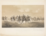 Sherman at Savannah, Georgia, Otto Botticher American, born Germany, Lithograph with tint stone