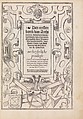 Serlio's five books on architecture, Sebastiano Serlio (Italian, Bologna 1475–1554 Fontainebleau), Printed books with woodcut illustrations