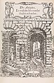 Serlio's five books on architecture, Sebastiano Serlio (Italian, Bologna 1475–1554 Fontainebleau), Printed books with woodcut illustrations