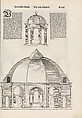 Folio VIII Den eersten (-vijfsten) boeck van architecturen, Sebastiano Serlio (Italian, Bologna 1475–1554 Fontainebleau), Printed books with woodcut illustrations