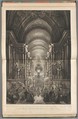 Ceremony held in the Cappella Paolina, Vatican, Francesco Piranesi  Italian, Etching; second sate of three (Wollin)