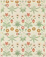 Daisy, William Morris  British, Block-printed in distemper colors