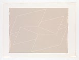 Interlinear N32 grey, Josef Albers  American, born Germany, Lithograph