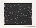 Interlinear N32, black, Josef Albers  American, born Germany, Lithograph