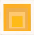 SP X, Josef Albers American, born Germany, Screenprint