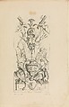 Trophées Nouvellement Inventez par J.B. Toro., Jean Bernard Toro  French, Etching
