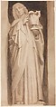 St. John the Evangelist, John Flaxman  British, Brush and brown wash over graphite