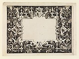 [Frames for Mirrors], Nicolaes de Bruyn  Netherlandish, Etchings