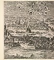 View of the City of Prague, Johannes Wechter (German, Nuremberg ca. 1550–after 1606 Eichstatt, Bavaria), Etching