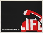 Phone, for Life Magazine, Anonymous, Screenprint