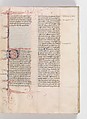 De architectura, Marcus Pollio Vitruvius (Roman, active late 1st century BCE), Manuscript; brownish black ink and red and blue pigments on vellum