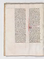 De architectura, Marcus Pollio Vitruvius (Roman, active late 1st century BCE), Manuscript; brownish black ink and red and blue pigments on vellum