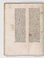 De architectura, Marcus Pollio Vitruvius (Roman, active late 1st century BCE), Manuscript; brownish black ink and red and blue pigments on vellum