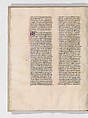 De architectura, Marcus Pollio Vitruvius (Roman, active late 1st century BCE), Manuscript; brownish black ink and red and blue pigments on vellum