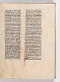 De architectura, Marcus Pollio Vitruvius (Roman, active late 1st century BCE), Manuscript; brownish black ink and red and blue pigments on vellum