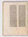 De architectura, Marcus Pollio Vitruvius (Roman, active late 1st century BCE), Manuscript; brownish black ink and red and blue pigments on vellum