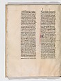 De architectura, Marcus Pollio Vitruvius (Roman, active late 1st century BCE), Manuscript; brownish black ink and red and blue pigments on vellum