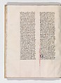 De architectura, Marcus Pollio Vitruvius (Roman, active late 1st century BCE), Manuscript; brownish black ink and red and blue pigments on vellum