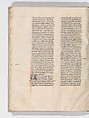 De architectura, Marcus Pollio Vitruvius (Roman, active late 1st century BCE), Manuscript; brownish black ink and red and blue pigments on vellum