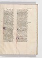 De architectura, Marcus Pollio Vitruvius (Roman, active late 1st century BCE), Manuscript; brownish black ink and red and blue pigments on vellum