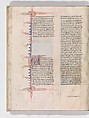 De architectura, Marcus Pollio Vitruvius (Roman, active late 1st century BCE), Manuscript; brownish black ink and red and blue pigments on vellum