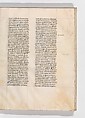 De architectura, Marcus Pollio Vitruvius (Roman, active late 1st century BCE), Manuscript; brownish black ink and red and blue pigments on vellum