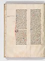 De architectura, Marcus Pollio Vitruvius (Roman, active late 1st century BCE), Manuscript; brownish black ink and red and blue pigments on vellum