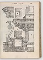 Libro primo (-quinto, estraordinario) d'architettura, Sebastiano Serlio  Italian, Printed book with woodcut illustrations
