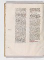 De architectura, Marcus Pollio Vitruvius (Roman, active late 1st century BCE), Manuscript; brownish black ink and red and blue pigments on vellum