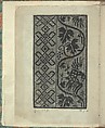 Opera Nova Universali intitulata Corona di racammi, Giovanni Andrea Vavassore (Italian, active Venice 1530–1573)  , Venice, Woodcut