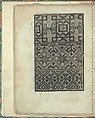 Opera Nova Universali intitulata Corona di racammi, Giovanni Andrea Vavassore (Italian, active Venice 1530–1573)  , Venice, Woodcut
