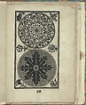 Opera Nova Universali intitulata Corona di racammi, Giovanni Andrea Vavassore (Italian, active Venice 1530–1573)  , Venice, Woodcut