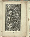 Opera Nova Universali intitulata Corona di racammi, Giovanni Andrea Vavassore (Italian, active Venice 1530–1573)  , Venice, Woodcut
