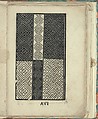 Opera Nova Universali intitulata Corona di racammi, Giovanni Andrea Vavassore (Italian, active Venice 1530–1573)  , Venice, Woodcut