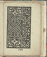 Opera Nova Universali intitulata Corona di racammi, Giovanni Andrea Vavassore (Italian, active Venice 1530–1573)  , Venice, Woodcut