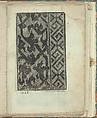 Recto 14 Opera Nova Universali intitulata Corona di racammi, Giovanni Andrea Vavassore (Italian, active Venice 1530–1573) , Venice, Woodcut