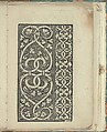 Recto 18 Opera Nova Universali intitulata Corona di racammi, Giovanni Andrea Vavassore (Italian, active Venice 1530–1573) , Venice, Woodcut