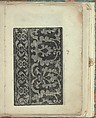Opera Nova Universali intitulata Corona di racammi, Giovanni Andrea Vavassore (Italian, active Venice 1530–1573)  , Venice, Woodcut