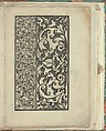 Opera Nova Universali intitulata Corona di racammi, Giovanni Andrea Vavassore (Italian, active Venice 1530–1573)  , Venice, Woodcut